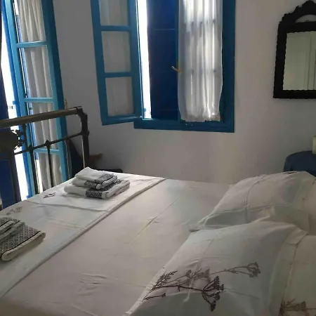 Traditional Two Story House In Galanado Naxos Naxos City