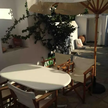 Traditional Two Story House In Galanado Naxos Naxos City