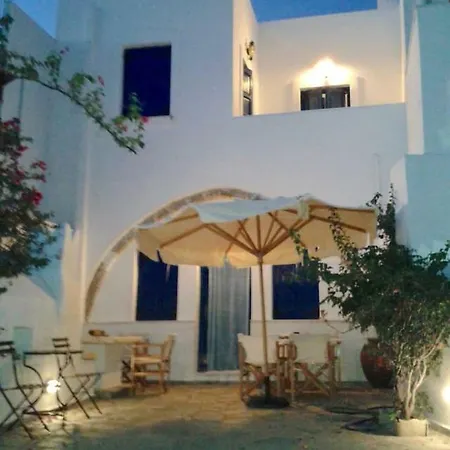 Traditional Two Story House In Galanado Naxos Naxos City