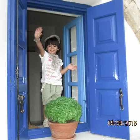 Traditional Two Story House In Galanado Naxos Naxos City