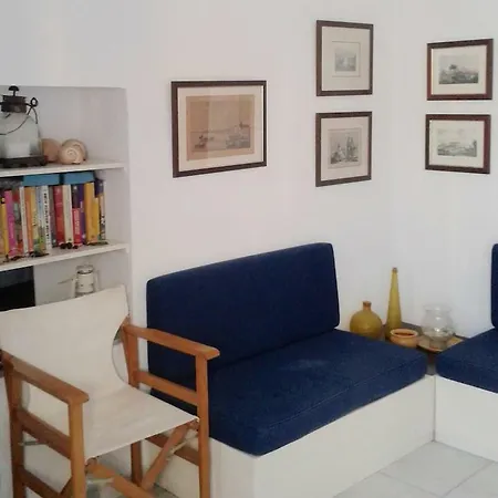 Traditional Two Story House In Galanado Naxos